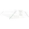 vidaXL Greenhouse with Steel Frame White 56 m&sup2; 14x4x2 m