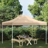 vidaXL Party Tent Roof 4.5x3 m Beige 270 g/m²