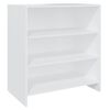 vidaXL 2 Piece Sideboard White Engineered Wood