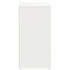 vidaXL Shoe Cabinet White 60x35x70 cm Engineered Wood