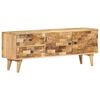 vidaXL TV Cabinet 120x30x45 cm Solid Mango Wood
