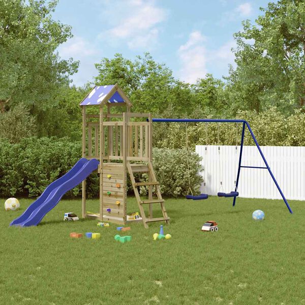 vidaXL Outdoor Playset Impregnated Wood Pine