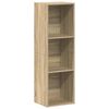 vidaXL Book Cabinet/TV Cabinet Sonoma Oak 36x30x114 cm Engineered Wood