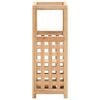 vidaXL Umbrella Stand Solid Walnut Wood 18x18x50 cm