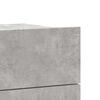 vidaXL Bedside Cabinet Concrete Grey 40x30x30 cm Engineered Wood