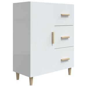 vidaXL Sideboard | High Gloss White | Engineered Wood | Standard | Sideboard