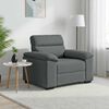vidaXL Sofa Chair&nbsp;Dark Grey 100x81x84 cm Fabric