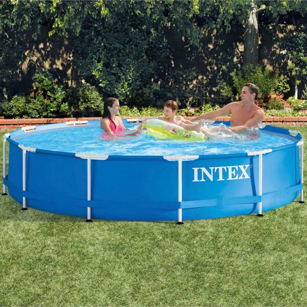 Intex Swimming Pool Metal Frame 366x76 cm 28210NP