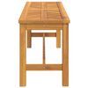 vidaXL Garden Bench 110 cm Solid Wood Acacia