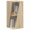vidaXL Side Shelf Sonoma Oak 33 x 32 x 70.5 cm Engineered Wood