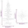 vidaXL Wooden Christmas Tree for Decoration 90 cm Solid Wood Pine