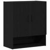vidaXL Wall-mounted Cabinet 60 x 31 x 70 cm Engineered Wood Black Oak
