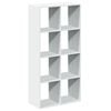vidaXL Room Divider Bookcase White 69,5x29x137,5 cm Engineered Wood