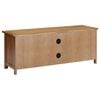 vidaXL TV Cabinet 110x35x44 cm Solid Oak Wood