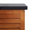 vidaXL Garden Storage Box 150x50x55 cm Solid Eucalyptus Wood