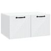 vidaXL Wall-Mounted TV Cabinet White 59.5 x 41 x 30 cm Engineered Wood