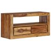 vidaXL TV Cabinet Solid Acacia Wood 80x30x40 cm