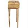 vidaXL Console Table 115x35x76 cm Solid Mango Wood