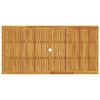 vidaXL Garden Dining Set 7 pcs Brown Solid Acacia Wood
