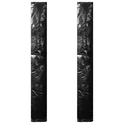 vidaXL Umbrella Covers 2 pcs with Zipper PE 175 cm