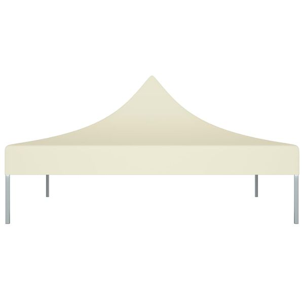 vidaXL Party Tent Roof 2x2 m Cream 270 g/m²