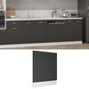 vidaXL Dishwasher Panel Lyon Grey 59.5x3x67 cm Engineered Wood