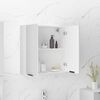 vidaXL Bathroom Mirror Cabinet White 64x20x67 cm