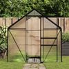 vidaXL Greenhouse with Base Frame Anthracite Aluminium 5.89 m²