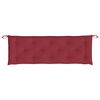 vidaXL Garden Bench Cushion Wine Red 150x50x7 cm Oxford Fabric