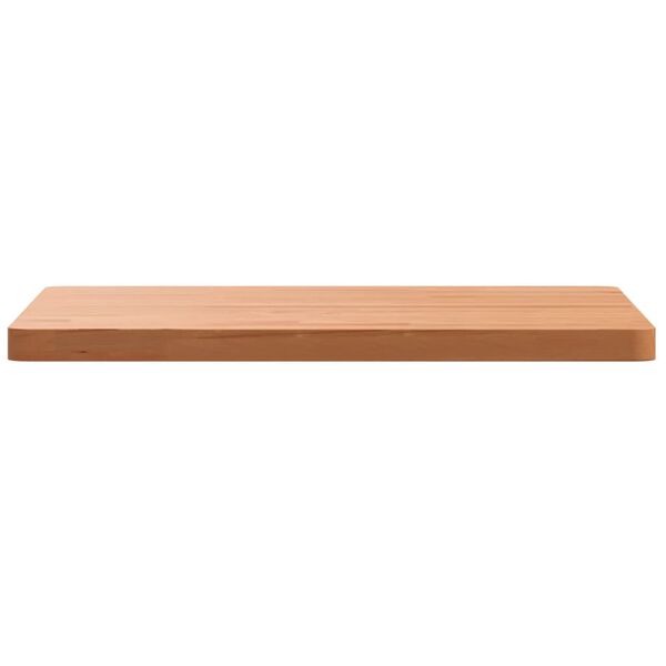 vidaXL Table Top 50x50x2.5 cm Square Solid Wood Beech