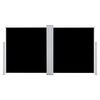 vidaXL Retractable Side Awning Black 100x600 cm