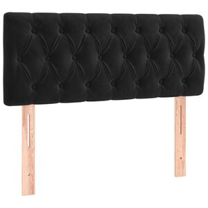 vidaXL Headboard Black 100 cm Velvet