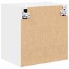 vidaXL Garage Wall Cabinet White Engineered Wood
