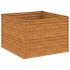 vidaXL Garden Raised Bed 100x100x69 cm Corten Steel