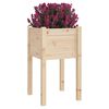 vidaXL Garden Planter 40x40x70 cm Solid Pinewood