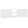 vidaXL TV Cabinet White 120x30x37.5 cm Engineered Wood