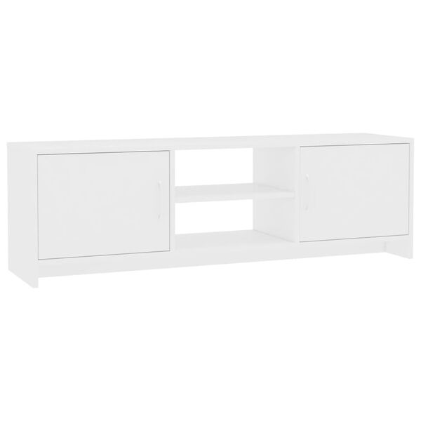 vidaXL TV Cabinet White 120x30x37.5 cm Engineered Wood