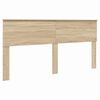 vidaXL Bed Frame Sonoma Oak 180 x 200 cm Engineered Wood
