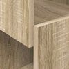vidaXL Corner Cabinet Sonoma Oak 30.5x30x65cm Engineered Wood
