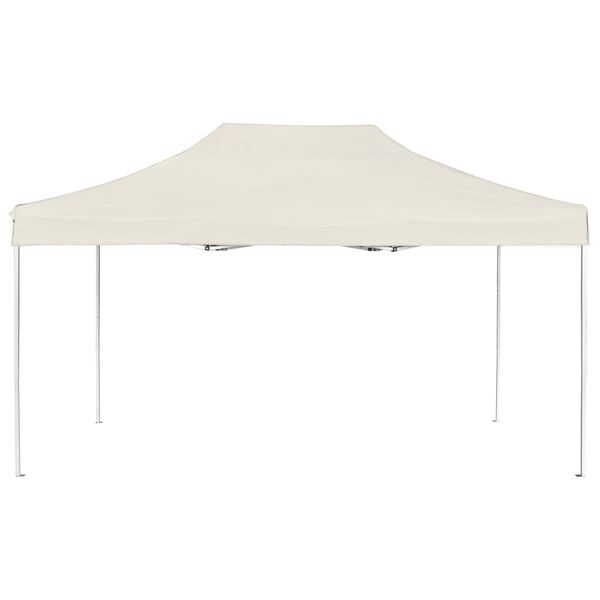 vidaXL Professional Folding Party Tent Aluminium 4.5x3 m Cream