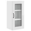 vidaXL Kitchen Cabinet Kalmar High Gloss White 40 x 31 x 80 cm
