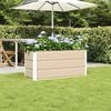 vidaXL Planter Ivory 100 x 40 x 45 cm Steel