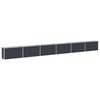 vidaXL Raised Garden Bed Anthracite 600 x 40 x 55 cm cold-rolled steel