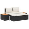 vidaXL Outdoor Sofa Set 4 -Seater 4 pcs 55 x 30 x 39 cm Rectangular