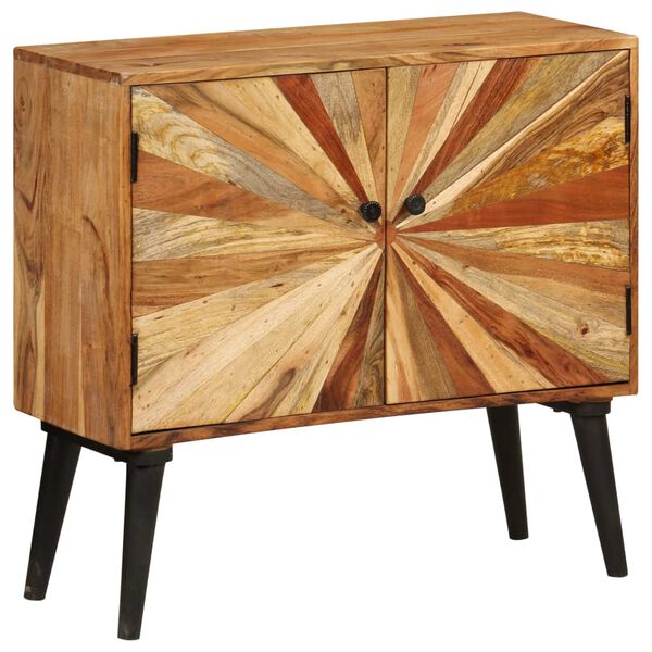 vidaXL Sideboard Solid Mango Wood 85x30x75 cm