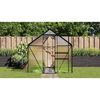 vidaXL Greenhouse Anthracite Aluminium 8.17 m²