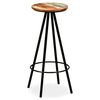 vidaXL Bar Stools 2 pcs Solid Reclaimed Wood