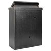 vidaXL Wall Mounted Mailbox Bronze 29 x 13 x 41 cm Cast Aluminum