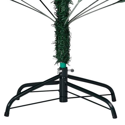 vidaXL Artificial Pre-lit Christmas Tree with Thick Branches Green 180 cm