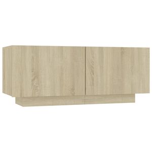 vidaXL Bedside Cabinet | Sonoma oak | Engineered wood | Medium | Bedside Cabinet